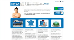 Desktop Screenshot of en.tryba.com