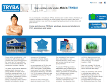 Tablet Screenshot of en.tryba.com